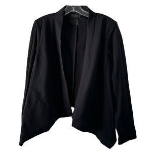 NWT Donna Karan black open blazer